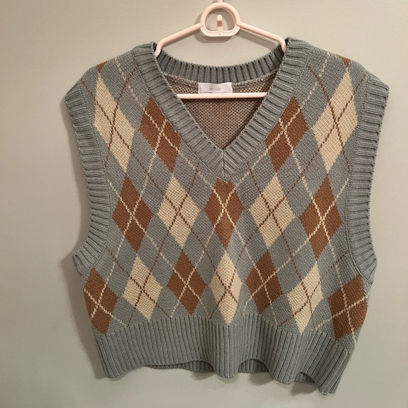 Oak+Fort knit sweater vest - Picture 1 of 3